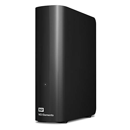 WD 12TB Elements Desktop Hard Drive HDD, USB 3.0, Compatible with PC, Mac, PS4 & Xbox - New, WDBWLG0120HBK-NESN