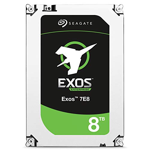 Seagate Enterprise Capacity 3.5 HDD 8TB 7200 RPM SATA 6Gb/s 256MB Cache 4Kn 3.5-Inch Enterprise Hard Disk Drive, Manufacture Refurbished, (ST8000NM0045)