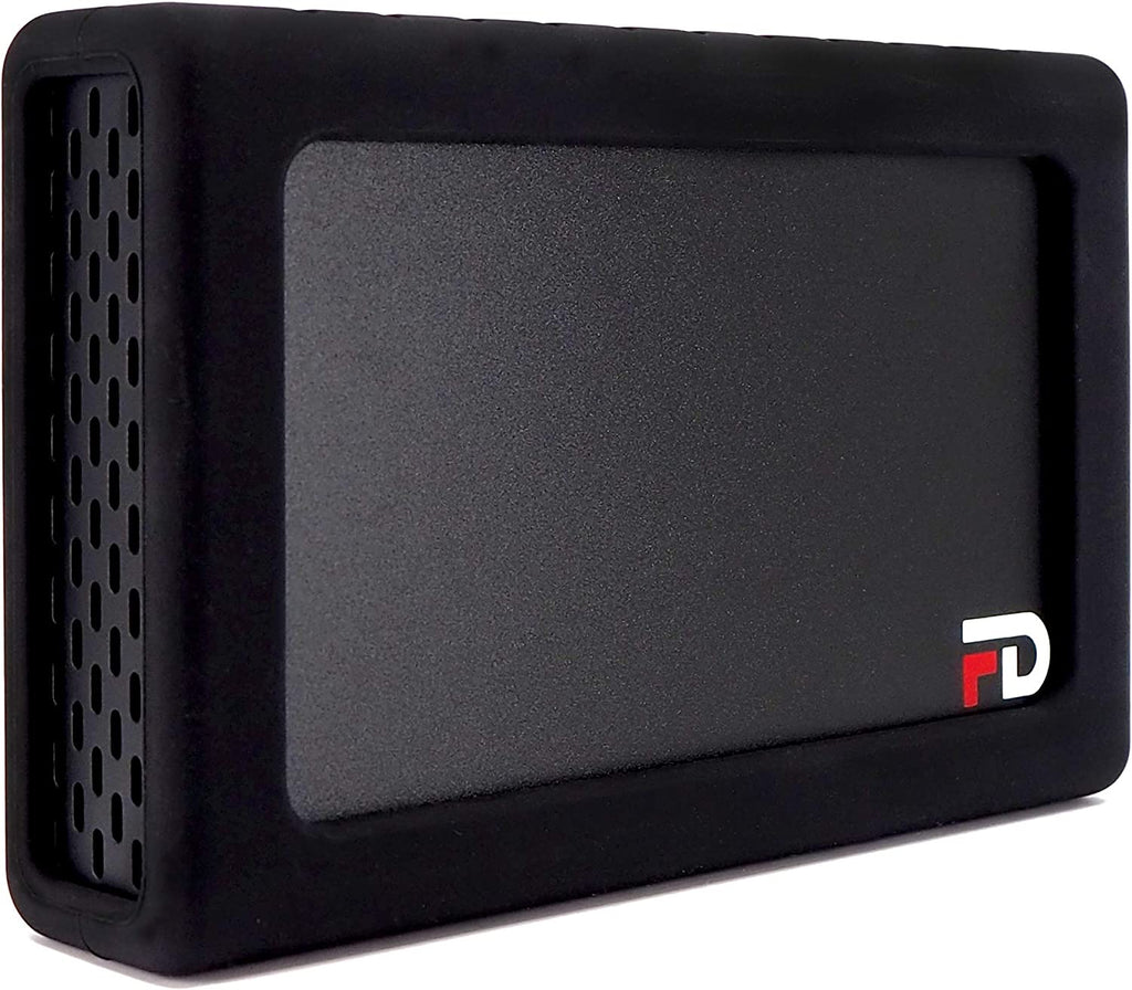 FD Duo Mobile 2 Bay RAID Aluminum Enclosure Silicone Black Bumper (DMR000ERB)  by Fantom Drives